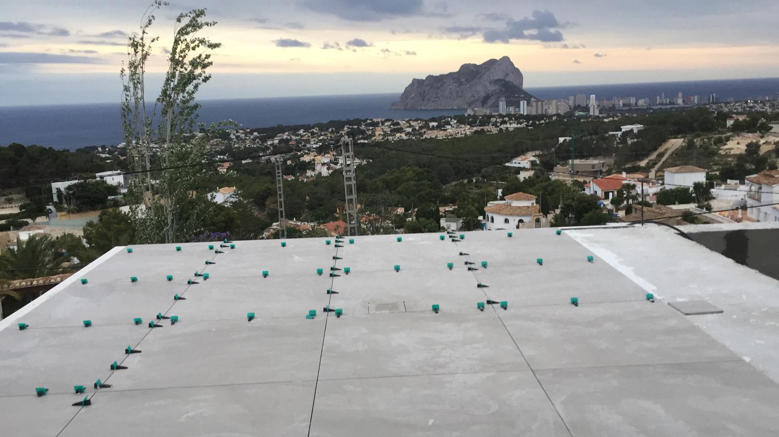 Ampliacion terraza piscina Teulada- Moraira